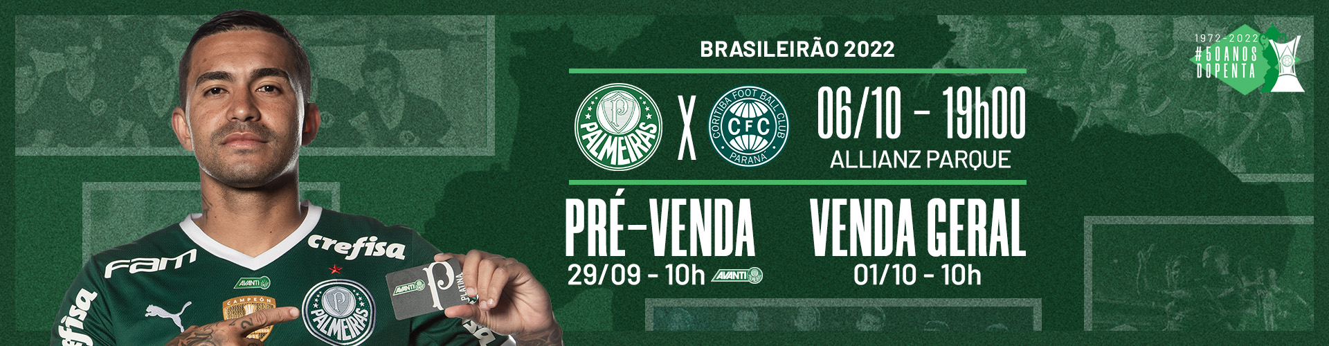Ingressos Palmeiras X Curitiba