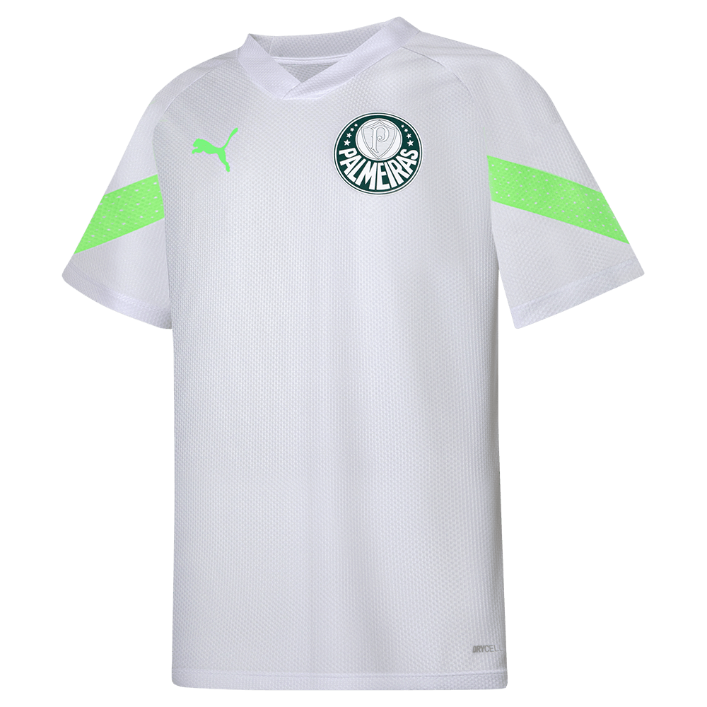 Camisa Palmeiras Pré-Jogo Branca 23/24 Puma Masculina Compre Agora!