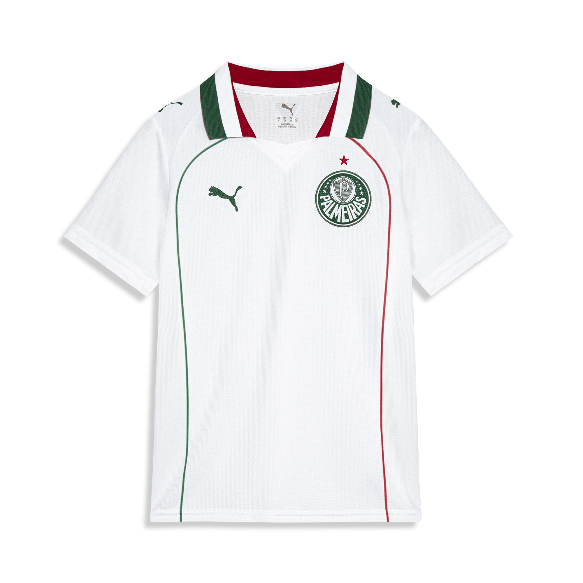 Camisa Palmeiras Puma II 26/27 Torcedor Infantil